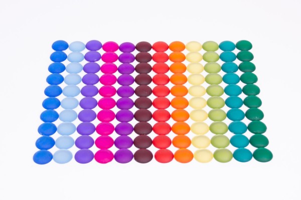 Funkelsteine für Farbenkreis matt 120 tlg.