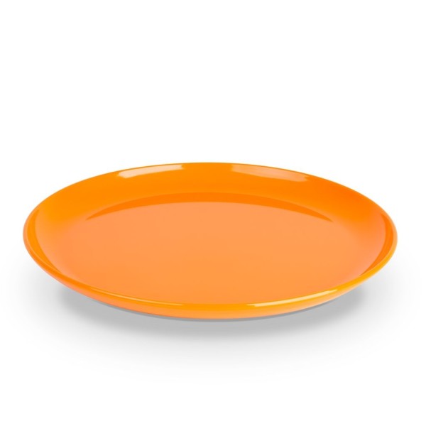 (PC) Essteller flach Ø 24 cm orange